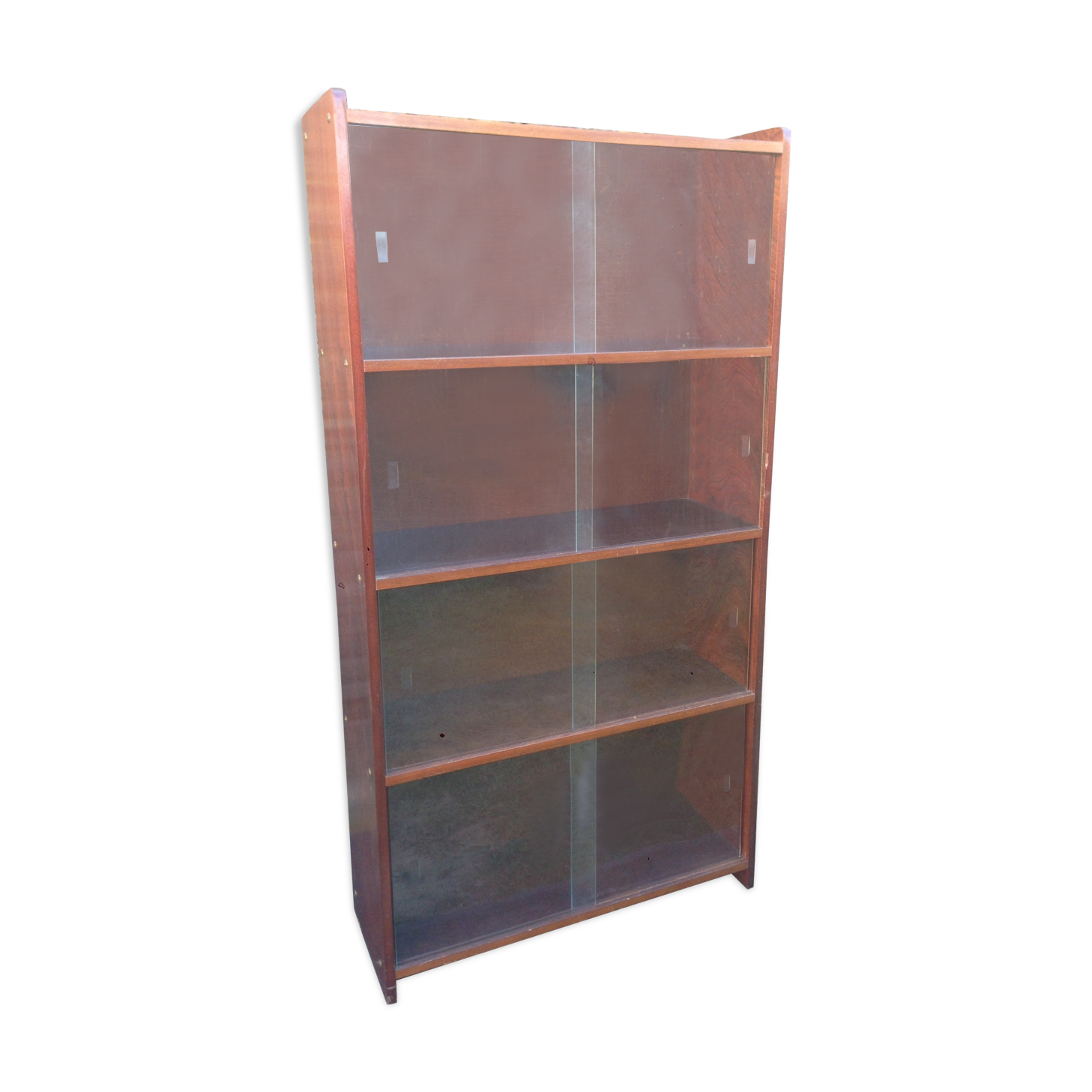 Vintage teak library
