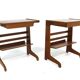 Set of 2 Scandinavian bedside tables, David Rosen, NK, Sweden, 1960.