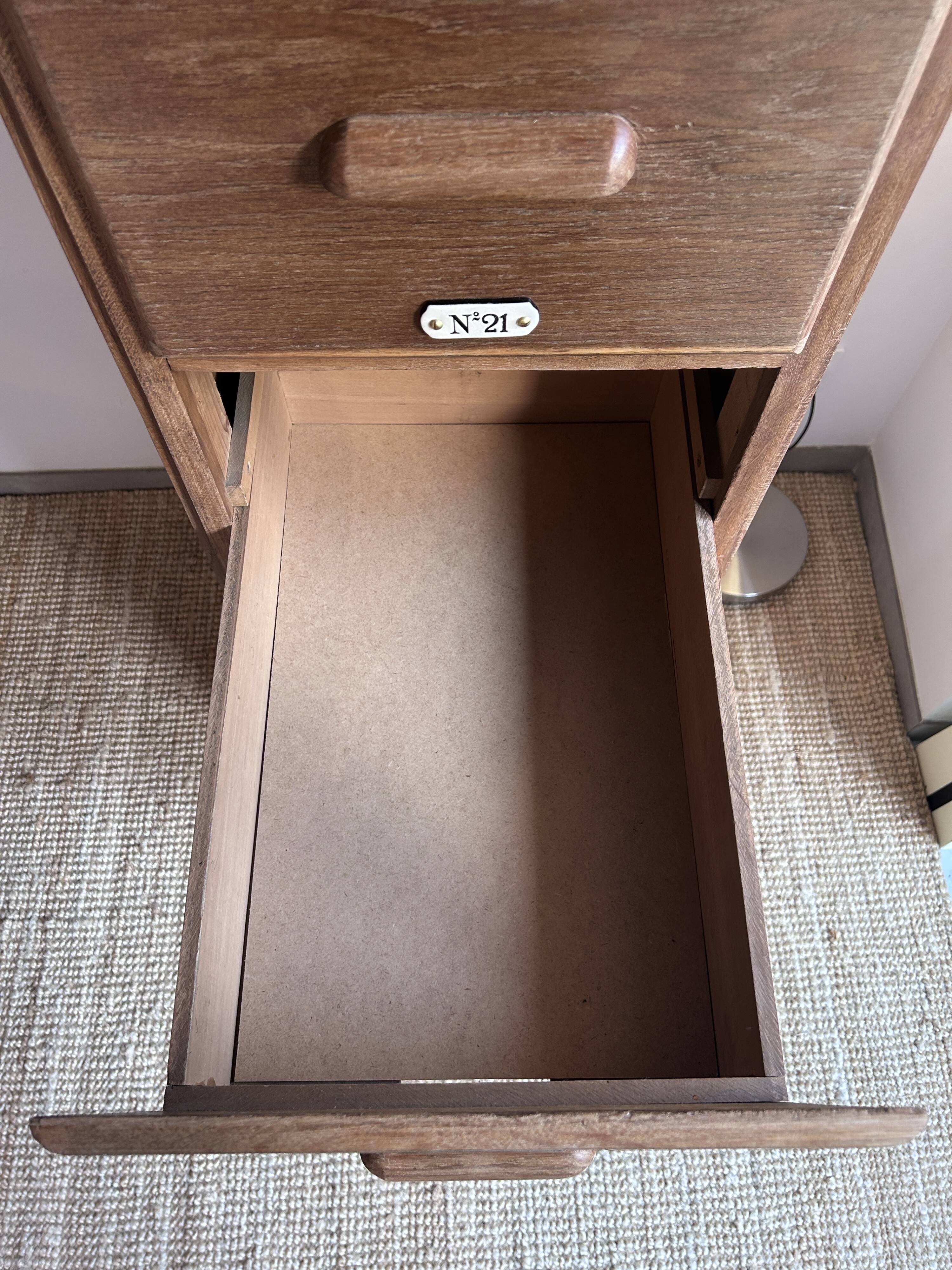 American oak filing cabinet circa 1920