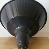 Enamelled tole lampshade