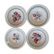 4 digoin sarreguemines plates