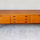 Scandinavian teak row