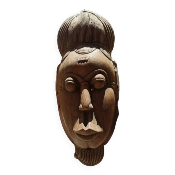 Masque bois tribal — Beyit