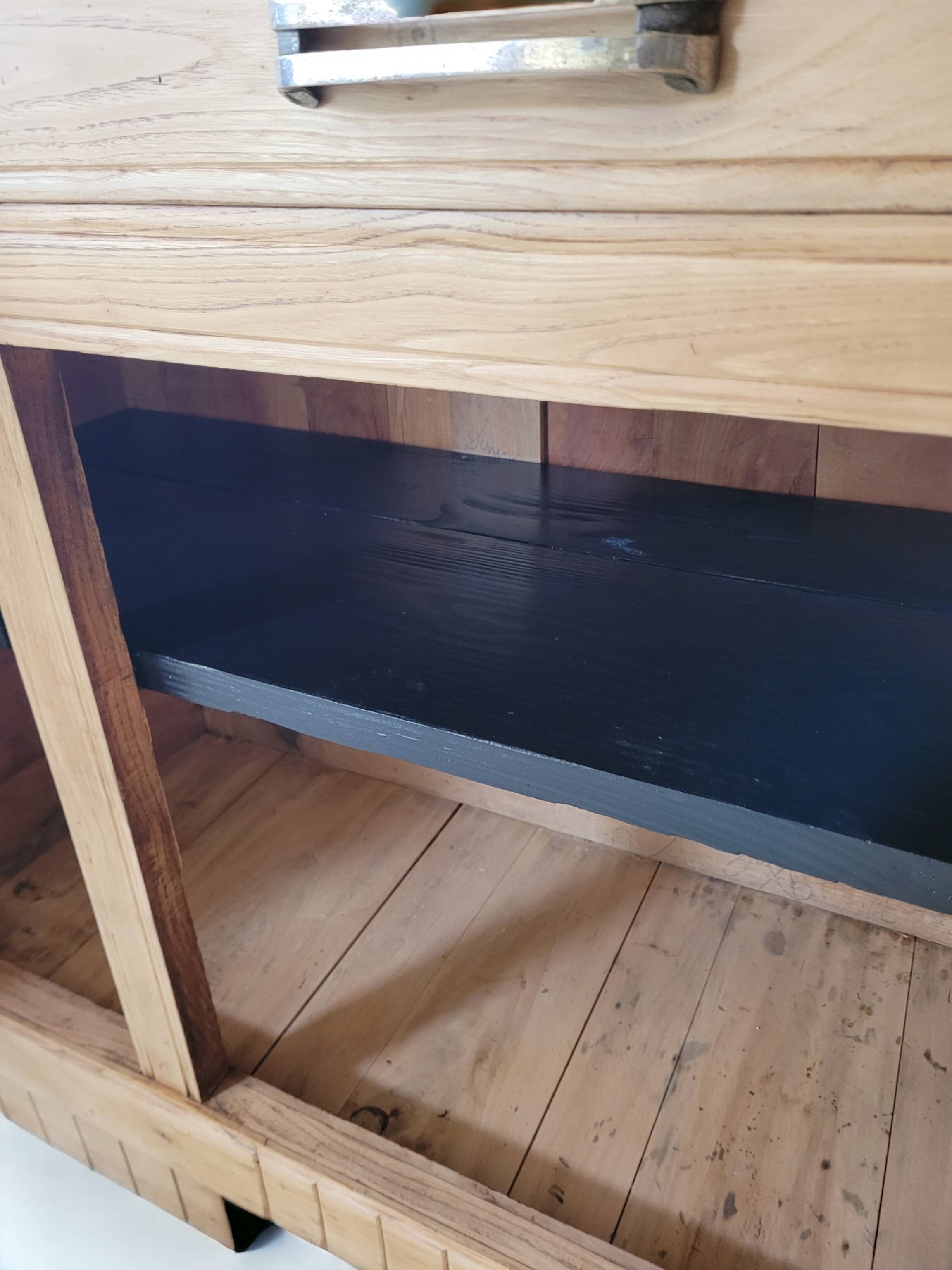 1950 solid oak sideboard