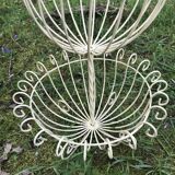Old iron basket for fruits and vegetables