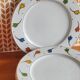 Set of porcelain plates with a frieze from Royal Limoges.