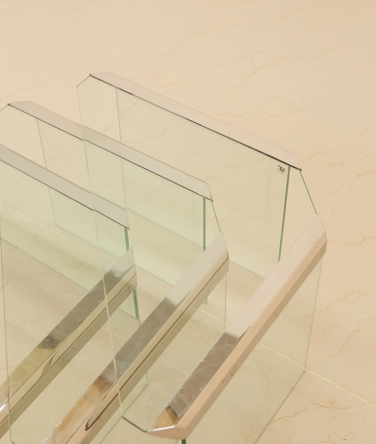 Trundle tables by Pierangelo Gallotti for Gallotti & Radice 70's