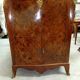 Important Louis XV secretary, in floral marquetry and rich.