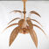 Large "coconut tree" "palm" chandelier in rattan
