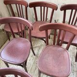 Set of 13 Japy bistro chairs, 1940