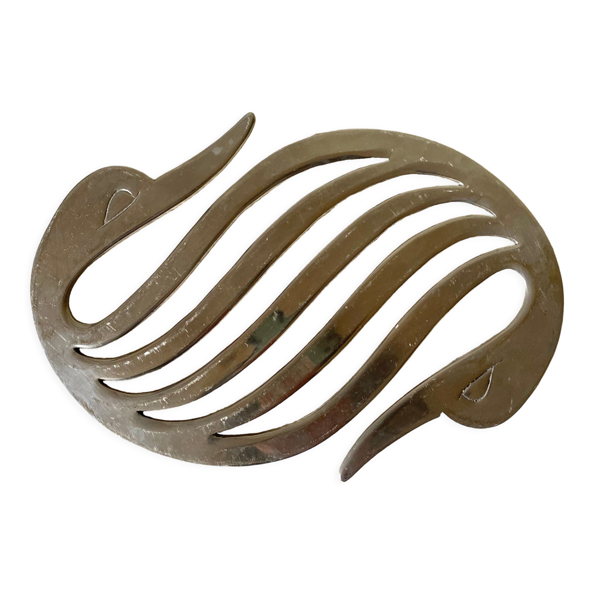 Silver metal triflies