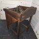 Vintage wooden bistro frog game