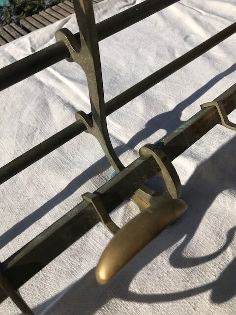 Porte manteaux chapeaux laiton