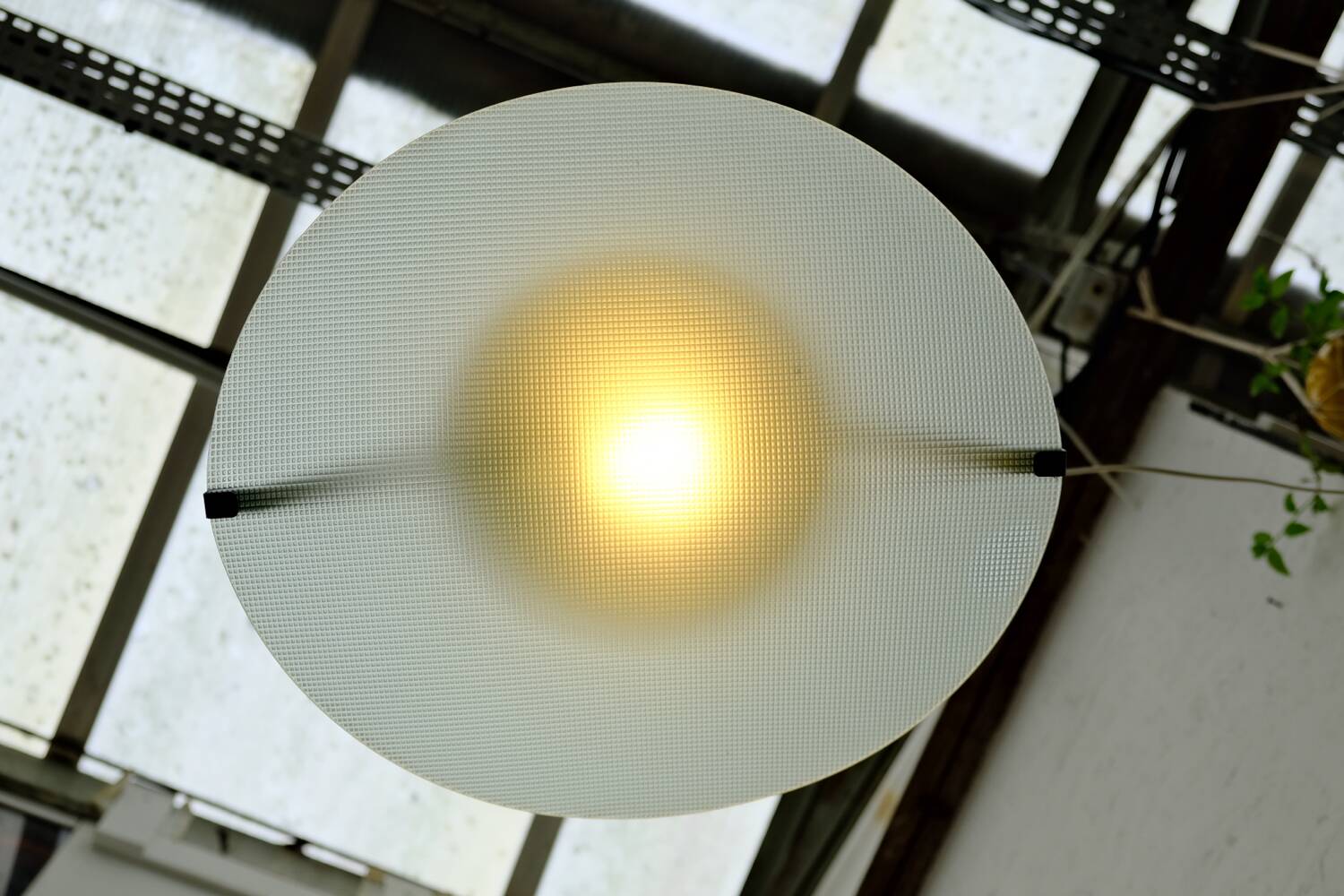 Philips "Tortuga" chandelier in metal and glass, 1980