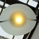 Philips "Tortuga" chandelier in metal and glass, 1980