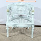 Broken Beech Duchess with Rechampi, Louis XVI style – 2nd part of the 19th century