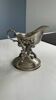 Royal sauce boat in silver-plated metal – chic baroque style