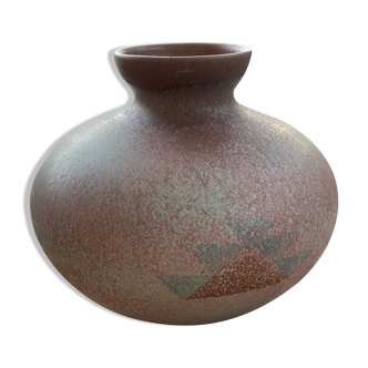 Terracotta vase