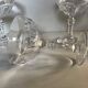 Crystal champagne glasses