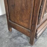 Small oak community cupboard