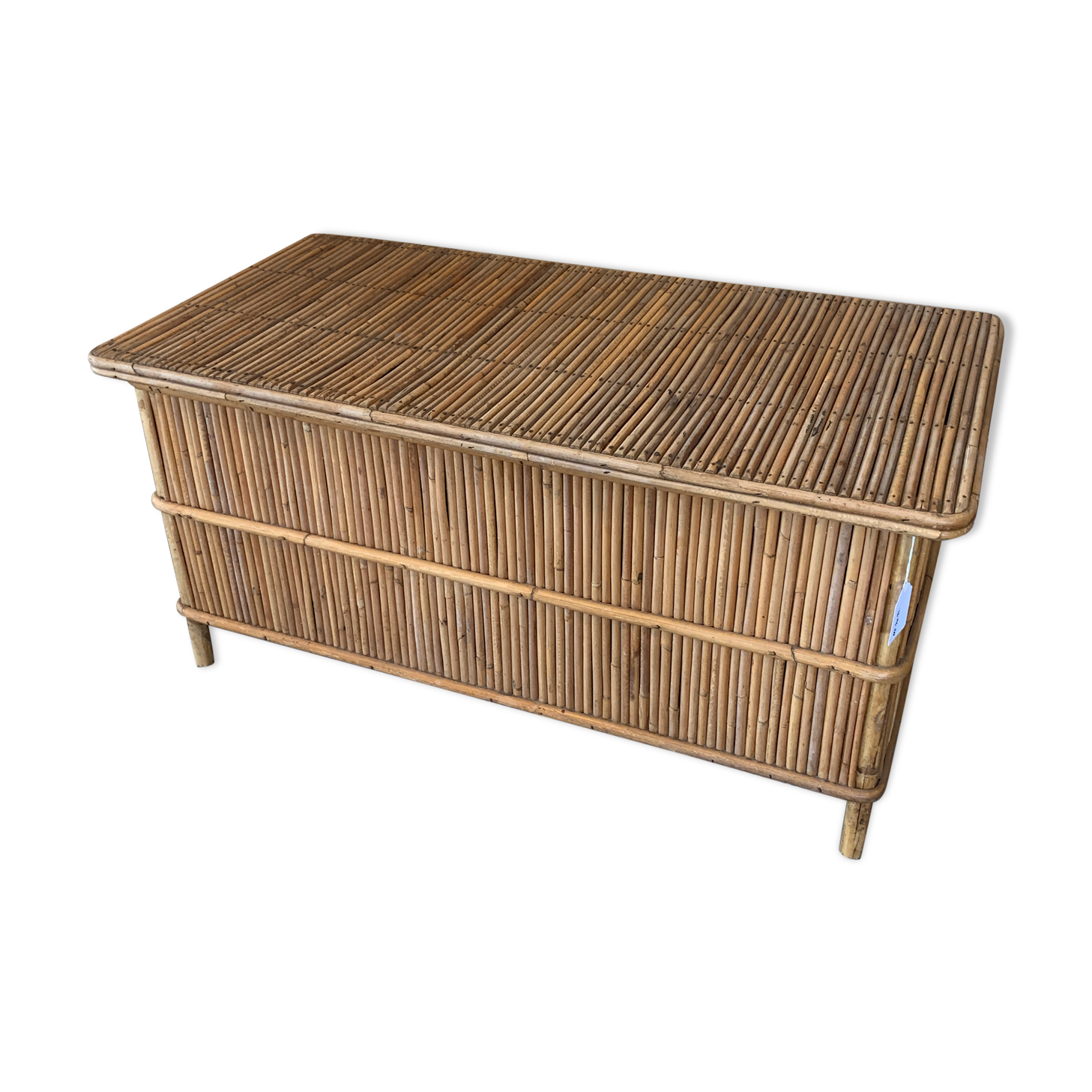 Vintage bamboo trunk