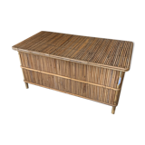 Vintage bamboo trunk