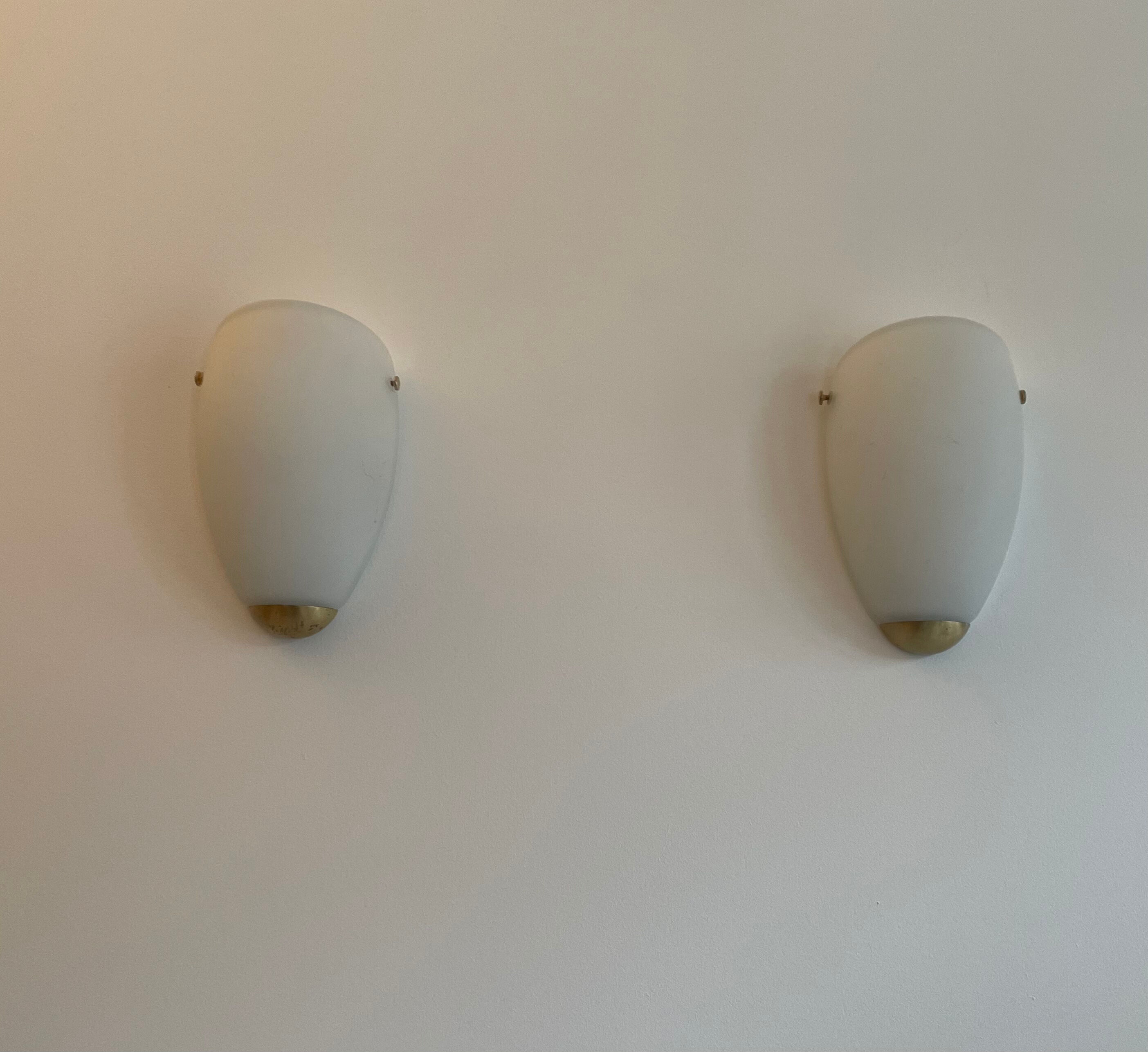 Pair of vintage wall lamps