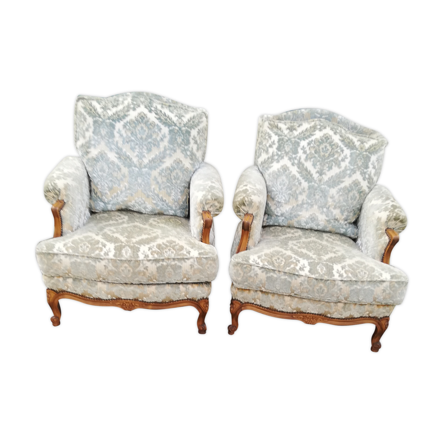 Pair of armchairs