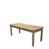 Table de ferme ancienne en chêne et ormeau
