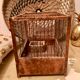 Large wooden Bird Cage