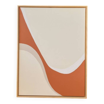 Terracotta relief painting