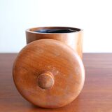 Wooden ice bucket, 50 years