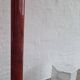 Italian hexagonal Carrara marble monolith side table / pedestal