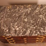 Dauphiné commode from the Louis XIV period in olive wood marquetry.