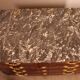 Commode du Dauphiné époque Louis XIV en marqueterie d’olivier