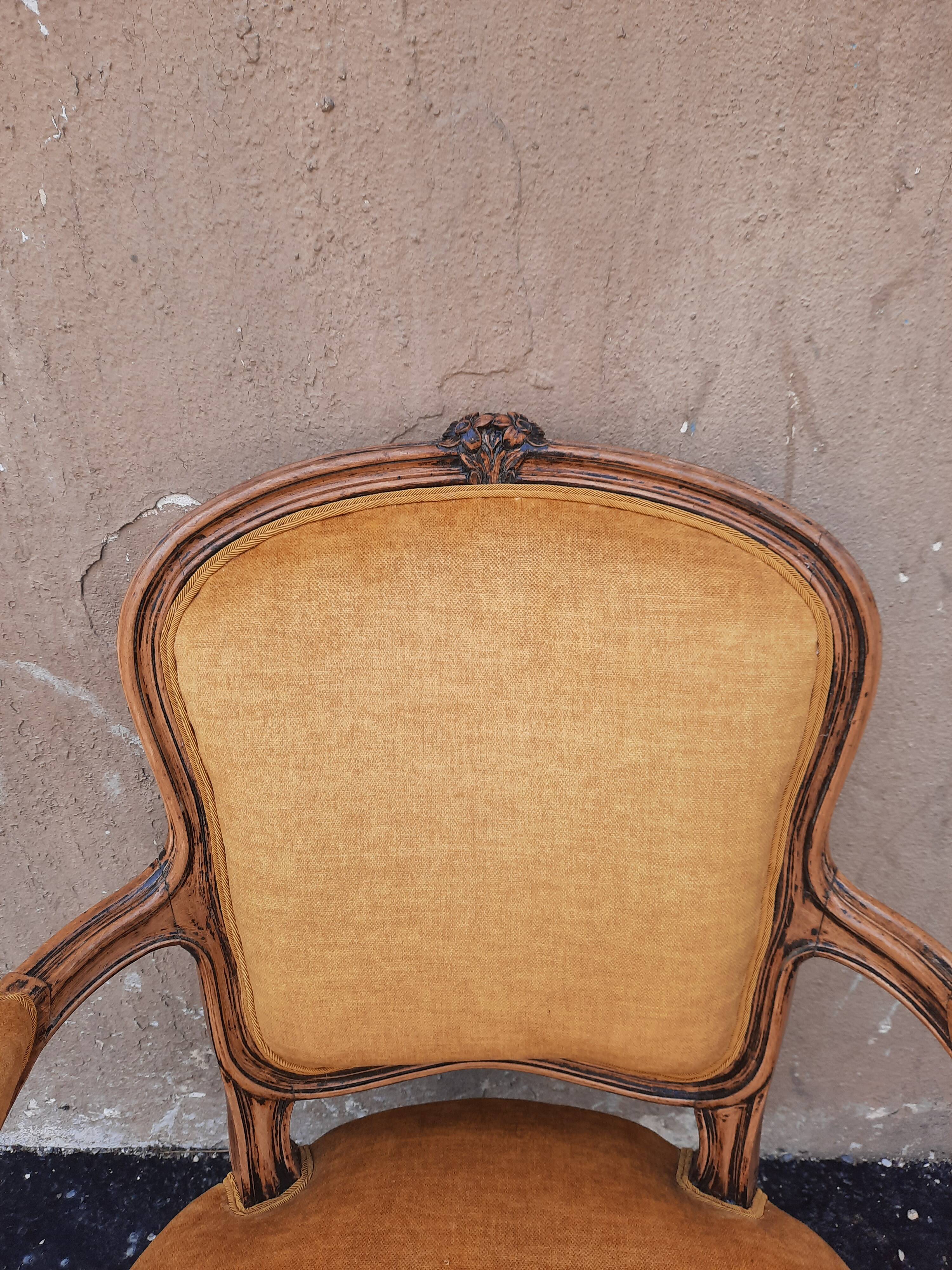 Louis XV style armchair