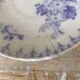 Assiettes en terre de fer décor Flore , coupelles  anciennes