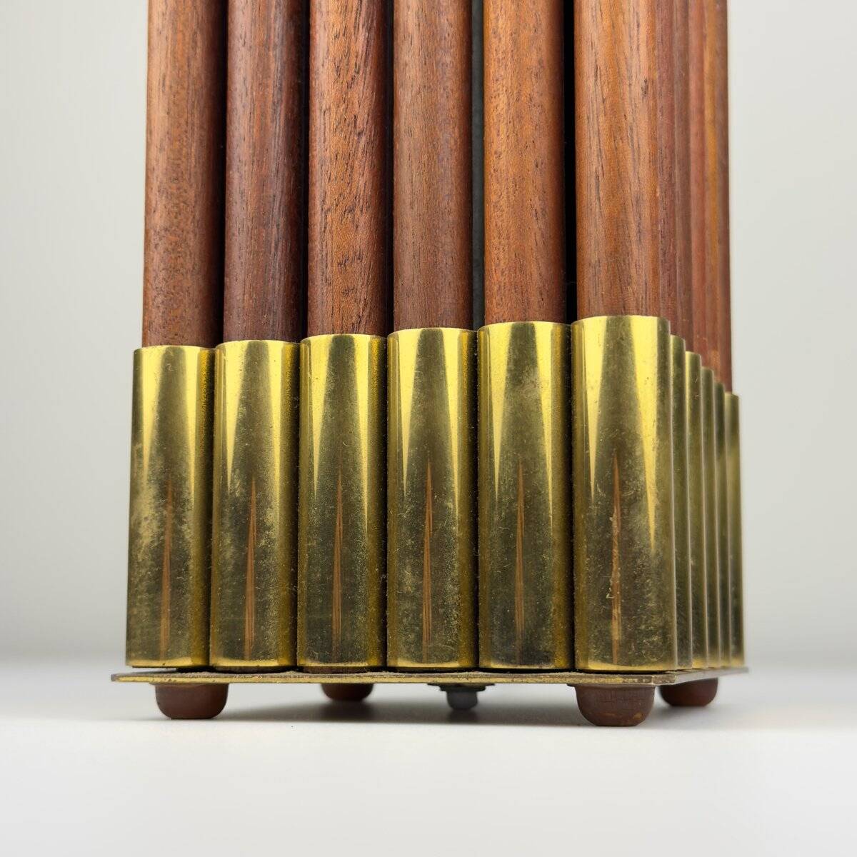 Vintage table lamp by AV Vikić, Yugoslavia, 1980s