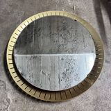 Large illuminated mirror Stilnovo, 1960