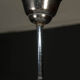 6-flamming art deco chrome-plated chandelier, 1930