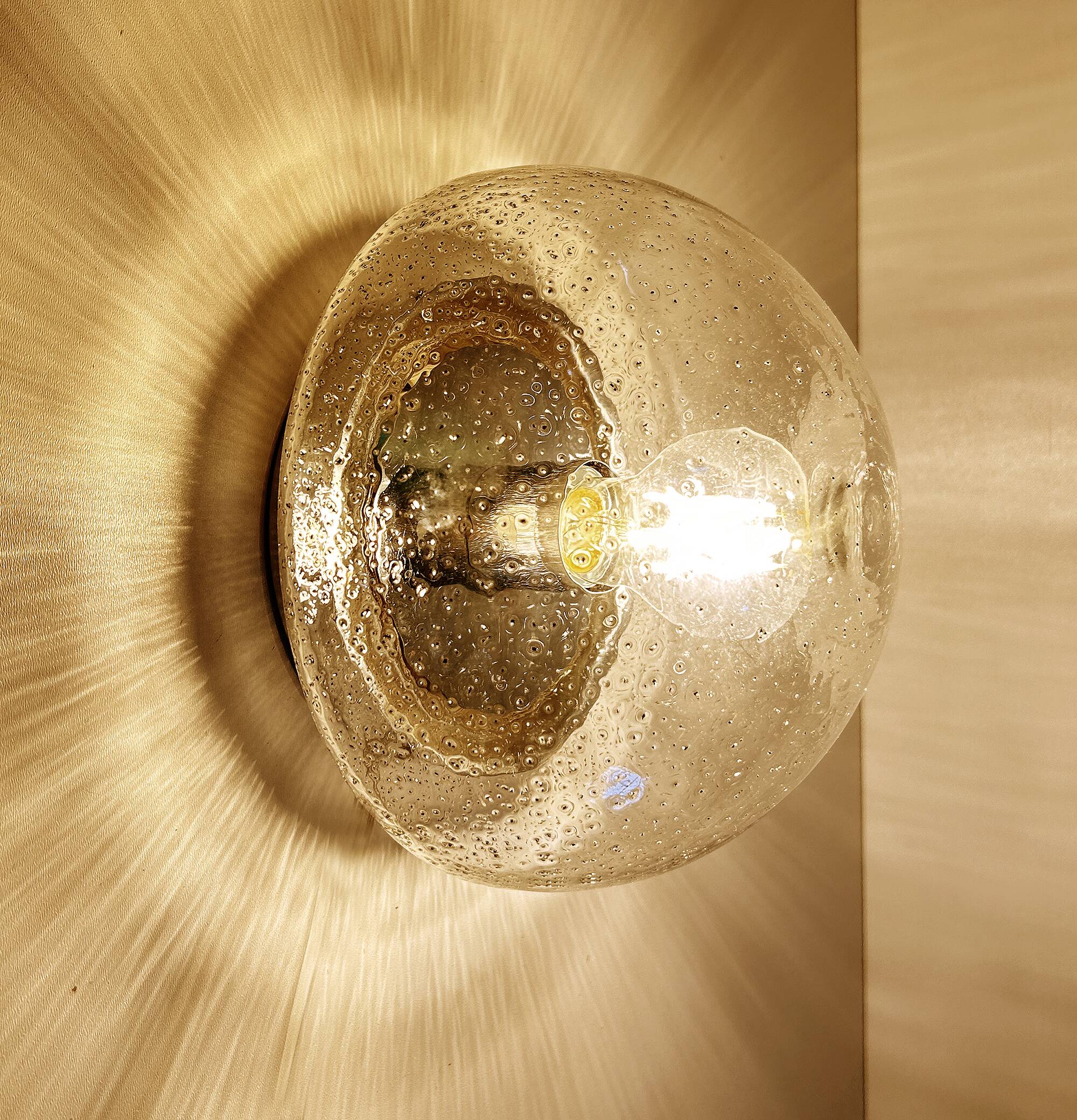 Vintage Space Age Wall Light