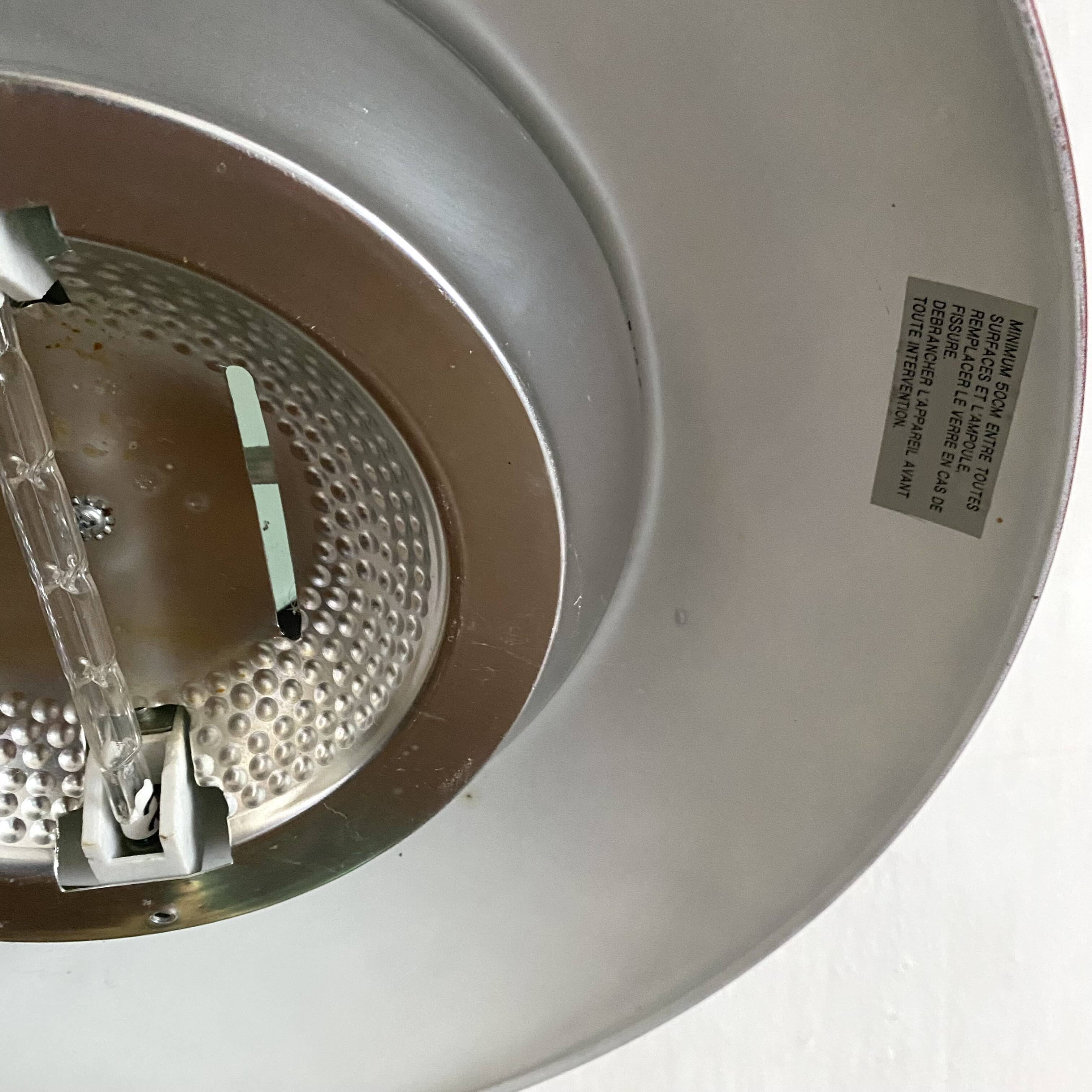 Vintage 80s mushroom lamp