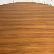 1970s teak table with 1 extension