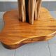 Vintage driftwood & mahogany floor lamp 1960s