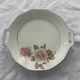Cake dish patterns roses in art deco porcelain