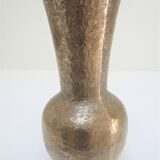 Solid bronze vase brutalist 70s