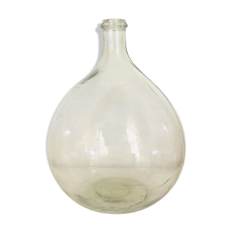 Transparent demijohn