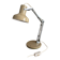 1960s modernist articulated desk lamp in metal