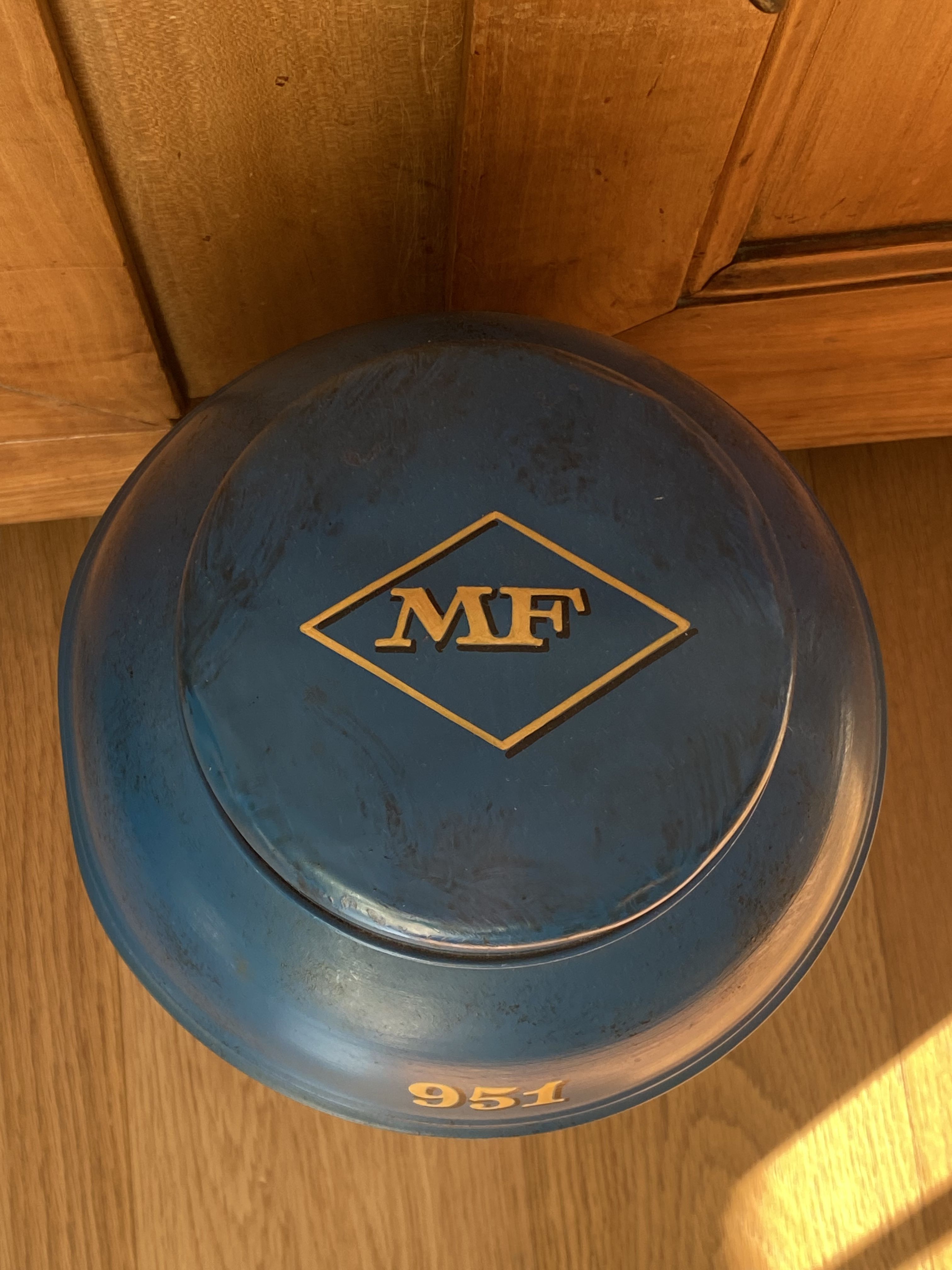 Blue tea box hand painted ram aron, Wedding Brothers