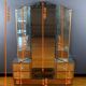 Fruitwood glass dressing table – 1950